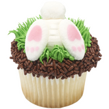 Bunny Feet and Tail Sugar Layon