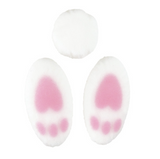 Bunny Feet and Tail Sugar Layon