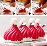 SCALLOPED CIRCLE CUPCAKE PIPETTES