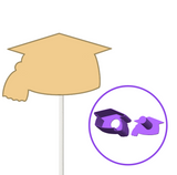 Graduation Cap N Tassel  Cake Pop Mold