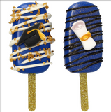 Graduation Cap & Scroll Dec-Ons® Sugar Decorations,