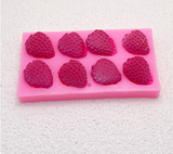 8-Cavity Strawberry Silicone Mold 1 Pieces