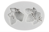 2-Cavity STRAWBERRY BUNCH MOLD