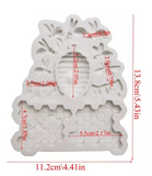 Bee Theme Silicone Mold