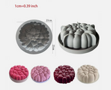 Heart Silicone Mousse Cake Mold, Bakeware Dessert Mousse DIY