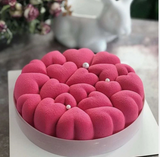 Heart Silicone Mousse Cake Mold, Bakeware Dessert Mousse DIY