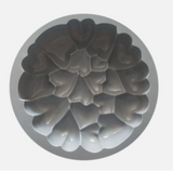 Heart Silicone Mousse Cake Mold, Bakeware Dessert Mousse DIY