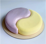 Yin Yang Shaped Silicone Cake Moulds