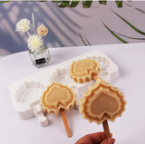 Heart Cakesicle Mold  Silicone