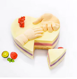 Heart and Hands  Breakable Silicone Mold