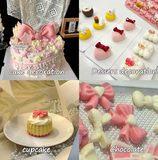 Bowknot Pink Cand Silicone Mold