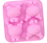 Cute Goth Bunny Silicone Mold