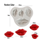 Lips Silicone Mold 4 ct
