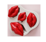Lips Silicone Mold 4 ct