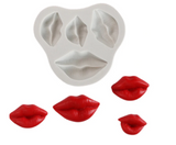 Lips Silicone Mold 4 ct