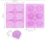 Dog Paw Silicone Mold