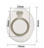 Diamond Ring Silicone Mold Engagement Ring