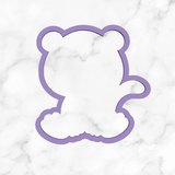 Tiger Cookie Cutter with Stamp Option