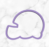 Football Helmet Cookie Cutters With Stamp Option