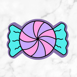 Candy Sweet One Themed Happy Birthday Cutters With Stamp Option