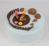 Wood Stump Cake Fondant Silicone Molds,