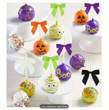 5 Colors of Halloween Twist Bows 3.15
