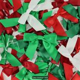 5 Colors of Christmas Twist Bows 3.15