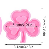 Shamrocks Clover Silicone Mold