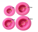 4 pcs Tire Wheel Carton Car Shape