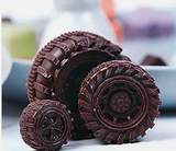 4 pcs Tire Wheel Carton Car Shape