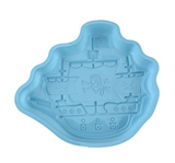 Pirate Ship Cake Pan Silicone Mold