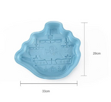 Pirate Ship Cake Pan Silicone Mold