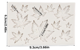 Maple leaves Silicone mold