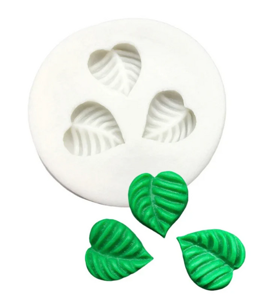Tropical Leaf Silicone Mold 3D Petite
