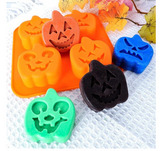 Halloween Pumpkin  Silicone Halloween 4-Cavity