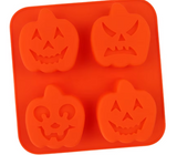 Halloween Pumpkin  Silicone Halloween 4-Cavity