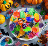 Halloween  Skull Pumpkin Bat Ghost Witch Hat Spider tombstone Shape  Silicone