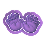 Baby Hands Cookie Cutter and Stamp With Size Options