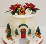 Window Silicone Mold Sugarcraft Cupcake Baking Mold Fondant Cake Decorating Tools