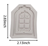 Window Silicone Mold Sugarcraft Cupcake Baking Mold Fondant Cake Decorating Tools