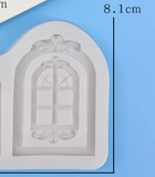 Window Silicone Mold Sugarcraft Cupcake Baking Mold Fondant Cake Decorating Tools