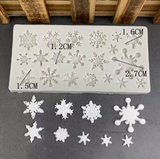 Christmas Snowflake Silicone Mold