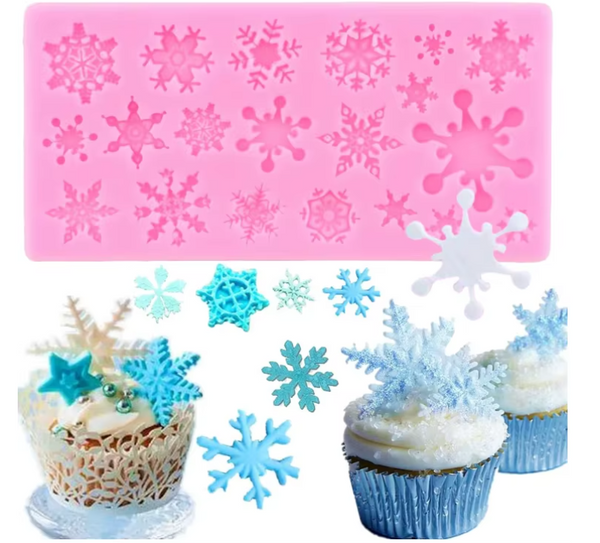 Christmas Snowflake Silicone Mold