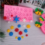 Christmas Snowflake Silicone Mold
