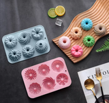 Mini Fluted Cake Pan, 6-Cavity ,