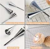 4Pcs Puff Pastry Piping Nozzle Set