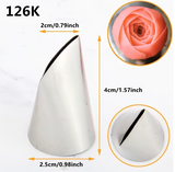 Rose Petals Icing Piping Nozzles