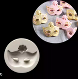 Masquerade Mask Silicone Candy Fondant Molds