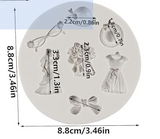 Wedding silicone mold