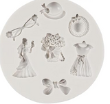 Wedding silicone mold